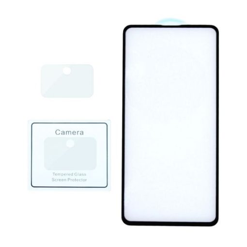 Skärmskydd / Kameraskydd till Samsung Galaxy A71 - 3D Härdat Glas