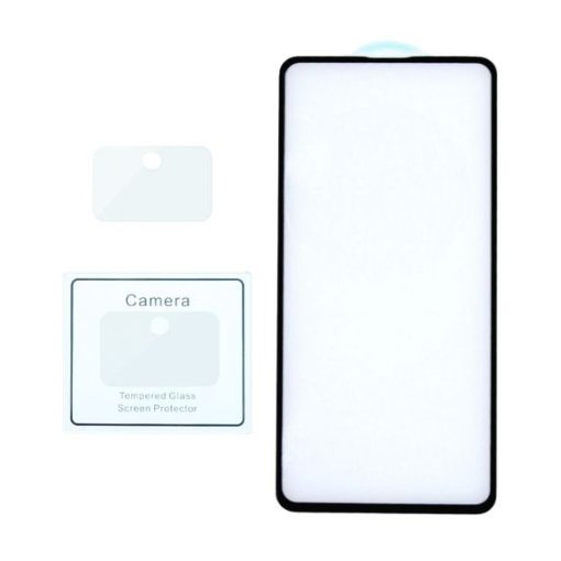 Skärmskydd / Kameraskydd till Samsung Galaxy A71 - 3D Härdat Glas