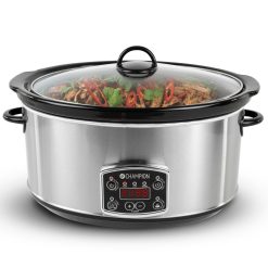 Champion Slowcooker 6,5L Rostfri