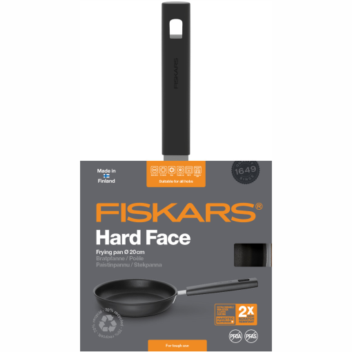 Fiskars Stekpanna 20 cm Hard Face - Bild 4