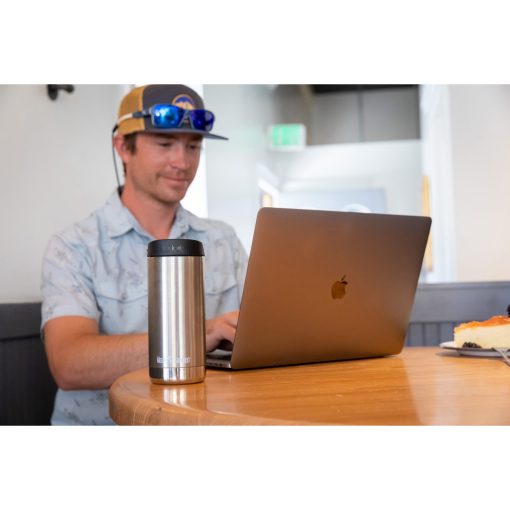 Klean Kanteen TKWide 473ml (Wide Cafè Cap) Brushed Stainless - Bild 2