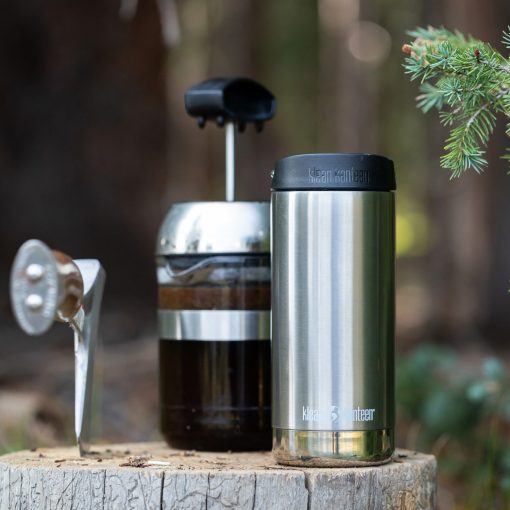 Klean Kanteen TKWide 473ml (Wide Cafè Cap) Brushed Stainless - Bild 3