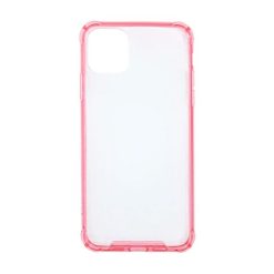 iPhone 11 Pro Shockproof Mobilskal - Transparent/Rosa