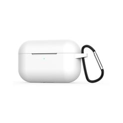 AirPods Pro Fodral i Silikon med Hake - Vit