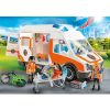 ambulans med blinkande ljus 1