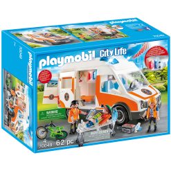 Playmobil Ambulans med blinkande ljus