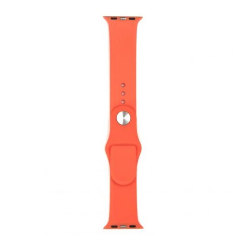 armband silikon apple watch 1 2 3 38mm orange 1