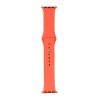 Apple Watch 1/2/3 38mm Armband i Silikon - Orange