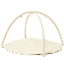 Kids Concept Babygym textil naturvit