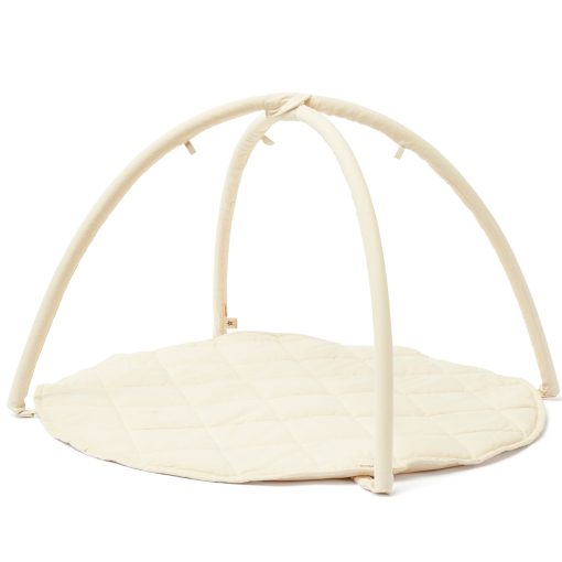 Kids Concept Babygym textil naturvit