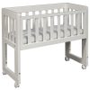 Troll Bedside Crib Oslo Vit