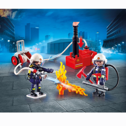 Playmobil Brandmän med vattenpump
