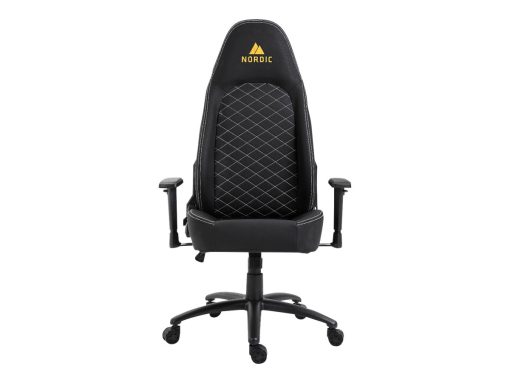 demo nordic executive assistant chair black
