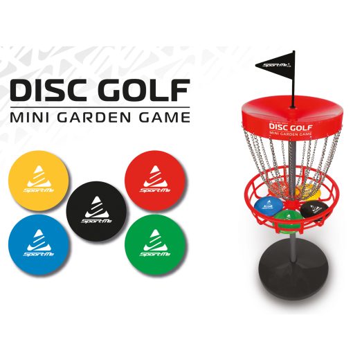 discgolf set med korg 2