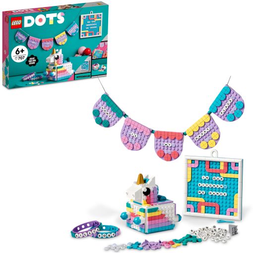 Lego DOTS - Enhörning - Kreativt Familjepack 41962