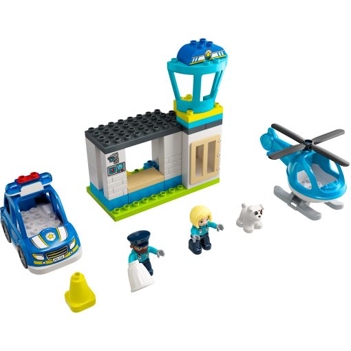 duplo polisstation helikopter 10959 2