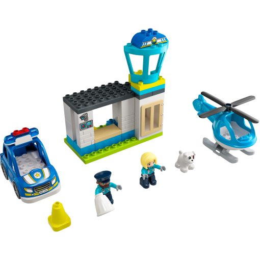 duplo polisstation helikopter 10959 2