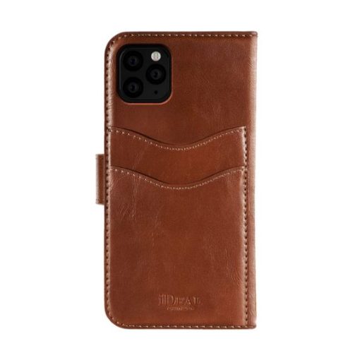 ideal of sweden iphone 11 pro max xs max wallet planboksfodral brun