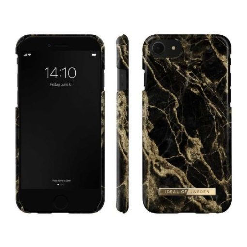 ideal of sweden mobilskal iphone 6 6s 7 8 se golden smoke marble 3
