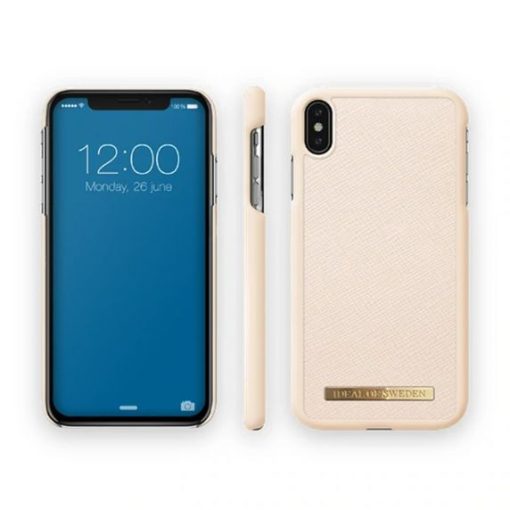 ideal of sweden mobilskal iphone xs max 11 pro max saffiano beige 2