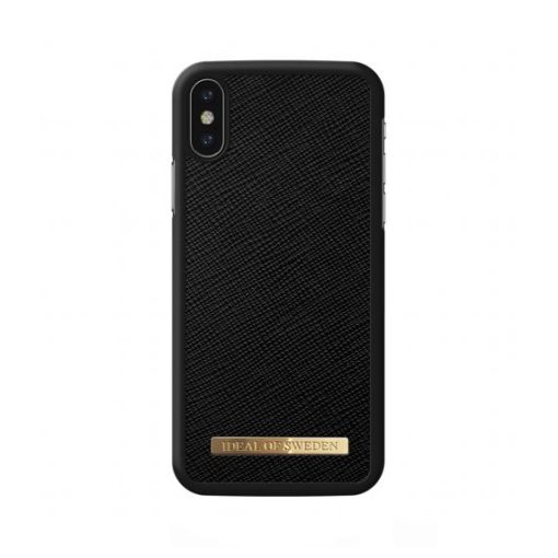 iPhone XS Max iDeal of Sweden Fashion Skal - Saffiano Svart