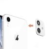 Kameraglas för iPhone XR i iPhone 11-design - Vit