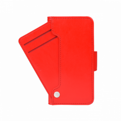 iPhone 11 Plånboksfodral med Utfällbart Kortfack - Röd