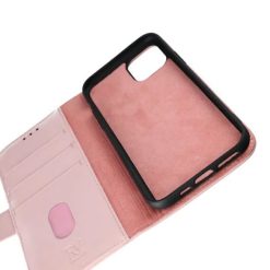 iphone 11 pro planboksfodral genuint lader rv rosa 1