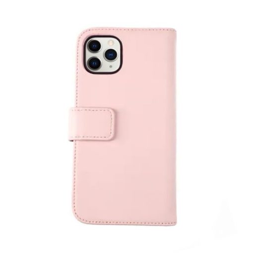 iPhone 11 Pro Plånboksfodral Genuint Läder - Rosa