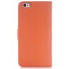 iphone 6 plus 6s plus planboksfodral med stativ orange