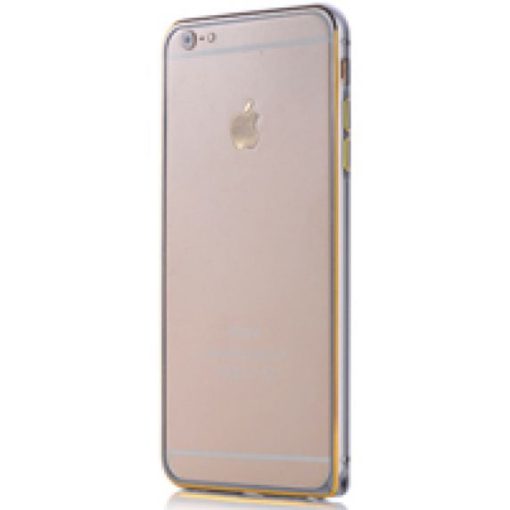 iphone 6 plus bumper skal i aluminium gra guld