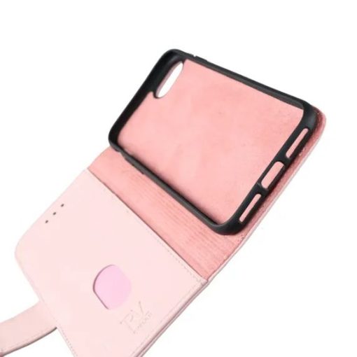iphone 7 8 se 2020 planboksfodral genuint lader rv rosa 1