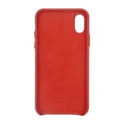 iPhone XS/X Läderskal - Röd