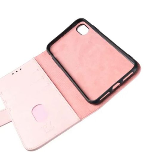 iphone x xs planboksfodral genuint lader rv rosa 1