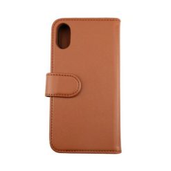 iPhone X/XS RV Plånboksfodral med Extra Skal - Guldbrun