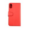 iPhone X/XS RV Plånboksfodral med Extra Skal - Röd