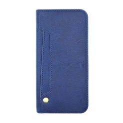 iPhone X/XS Plånboksfodral med Utfällbar Kortficka - Blå