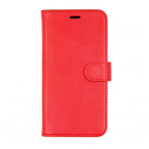 iPhone XR Plånboksfodral med Stativ - Röd
