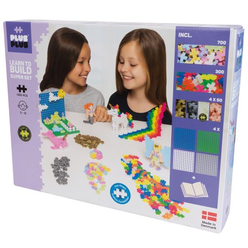 Plus-Plus Learn to Build Mega set/Pastel