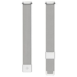 Fitbit Luxe, Metal Mesh Platinum (One Size)