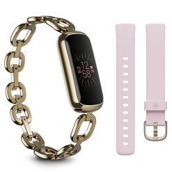 Fitbit Luxe, Special Edition Gorjana Soft Gold/Peony