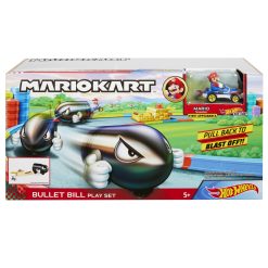 Hot Wheels Mario Kart Bullet Bill Launcher