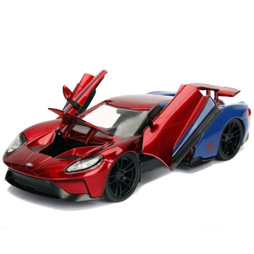 marvel spiderman 2017 ford gt 1 24 4