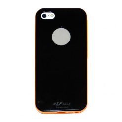 iPhone 5 / 5S Skal - Orange/Svart