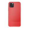 iPhone 11 Pro Carbon Kolfiberskal - Röd