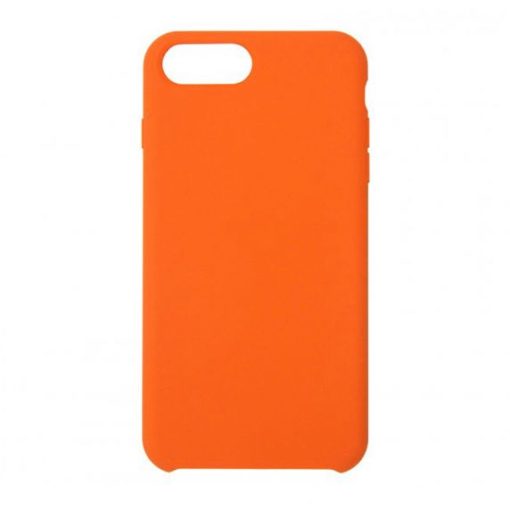 mobilskal silikon iphone 7 8 plus orange 1