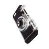 iPhone 7/8/SE (2020/2022) Skal i Kamera-design - Svart / Silver