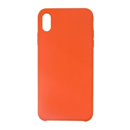 mobilskal silikon iphone xs max orange 1