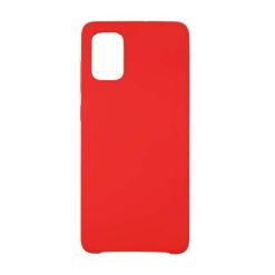 Mobilskal i Silikon Samsung Galaxy A51 - Röd