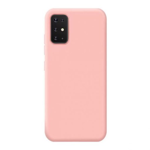 Mobilskal Silikon Samsung Galaxy A51 - Rosa